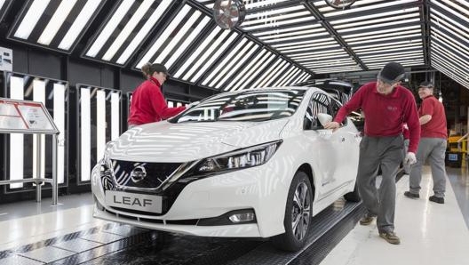 La seconda generazione di Nissan Leaf