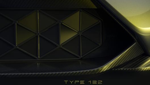 Lotus ha condiviso la prima immagine del Suv Type 132 : prima non sportiva e prima auto elettrica di serie