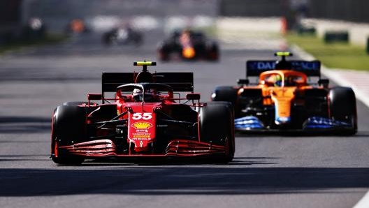 Sainz durante le qualifiche. Getty