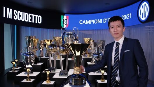 Il presidente nerazzurro Steven Zhang. Getty