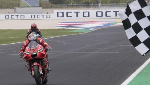 Bagnaia vince il GP San Marino di Misano. Getty