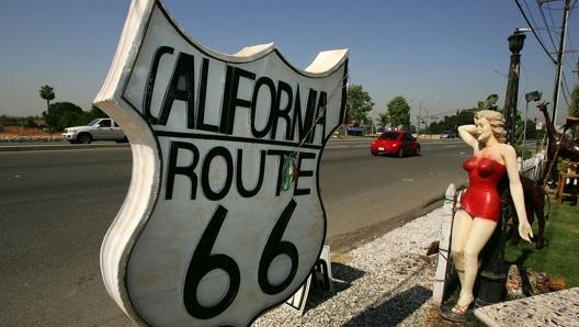 La mitica Route 66 qui nel tratto californiano