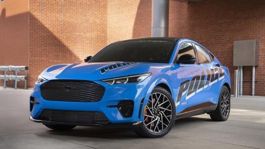 La Ford Mustang Mach-E con livrea della Polizia americana