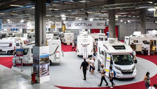 Un’immagine del Salone del Camper 2020