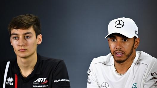 Hamilton vorrebbe passare il suo testimone iridato al futuro compagno di squadra George Russell