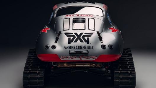 La Porsche 356  "modellata" dall'ingegnere Kieron Bradley