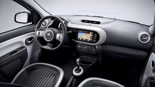 Gli interni dell aRenault Twingo E-Tech Electric