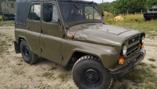 Una Uaz 469 in dotazione all’Armata Rossa