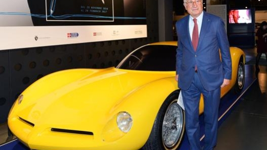 Sono bastati meno di tre mesi a Giugiaro per disegnare l'iconica auto. Ansa