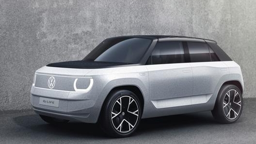 La Volkswagen ID.Life ha la fisionomia di un crossover