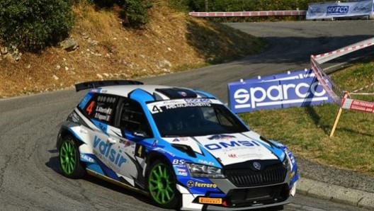 Stefano Albertini su Skoda Fabia Evo