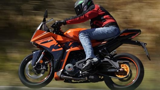 Alla guida della nuova Ktm RC 390