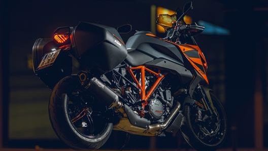 Tutto nuovo anche  il sistema di navigazione della Ktm Super Duke GT 2022