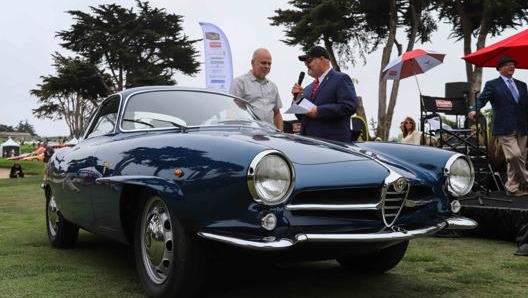 La Alfa Romeo Giulietta Sprint Speciale in concorso