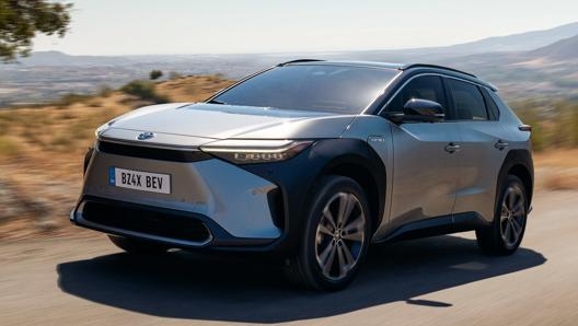 Toyota bZ4X, il primo Suv elettrico della casa giapponese