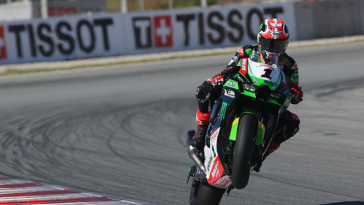 Jonathan Rea al Montmelò. worldsbk.com