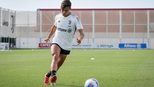 Paulo Dybala in allenamento. Getty Images