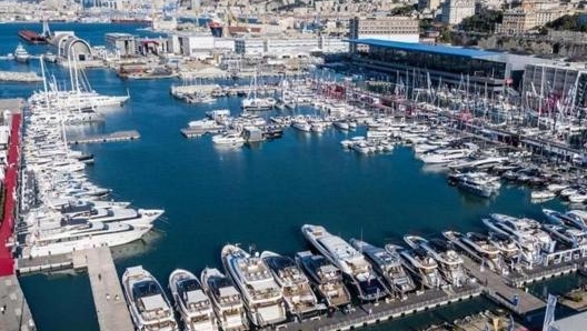 Il grande marina, simbolo del salone di Genova