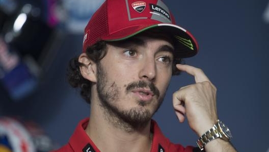 Pecco Bagnaia. Il pilota torinese è all’inseguimento di Fabio Quartararo in classifica. Afp