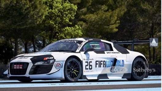 L’Audi R8 GT3 LMS Ultra del 2012