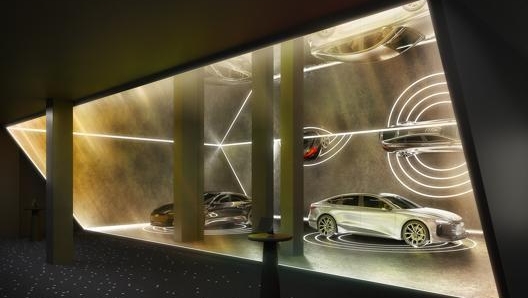 L'installazione Enlightening the Future di Audi