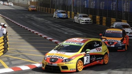 La Seat Leon Tdi di Tarquini al GP di Macao (2009)