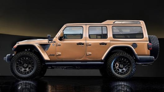 Jeep Wrangler Overlook, tre file di sedili per otto posti nel complesso