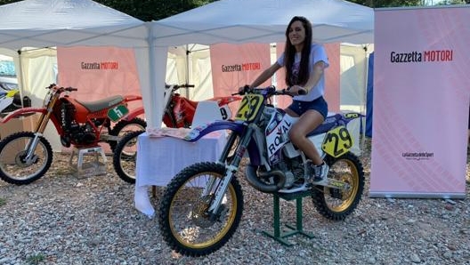 Lo stand Gazzetta Motori al Ridin’ Smoke