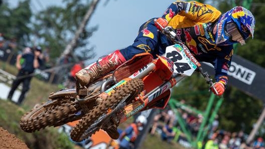 Jeffrey Herlings (Ktm) in azione in Turchia