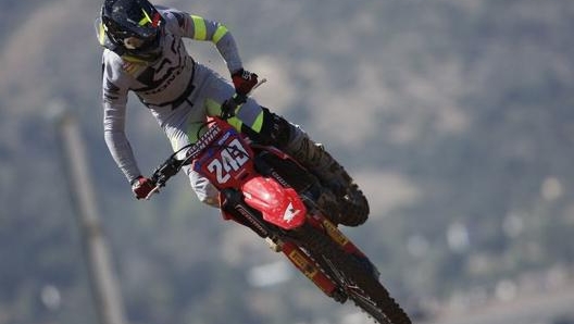 Tim Gajser (Honda), vincitore di Gara 2 della MXGP