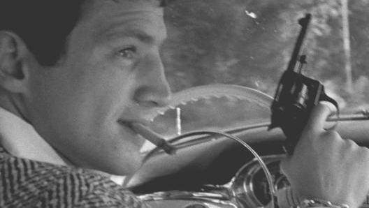 Jean-Paul Belmondo in "Fino all'ultimo respiro"