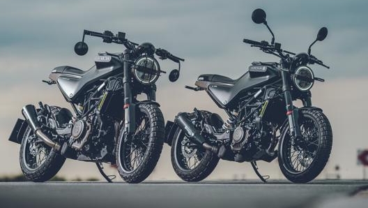 Per il 2022 arrivano novità estetiche sulle Husqvarna Svartpilen 125 e 401 e sulla Vitpilen 401