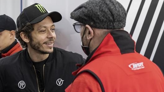 Valentino Rossi nel 2022 correrà nel GT World Challenge Europe con il team belga Wrt al volante di Audi