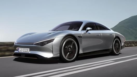 Ls prima immagine della nuova Mercedes Vision Eqxx