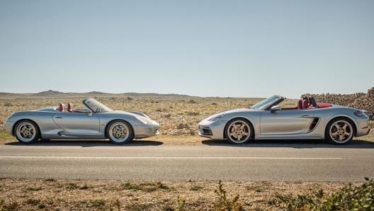 La Boxster del 1996 e il modello celebrativo per i 25 anni