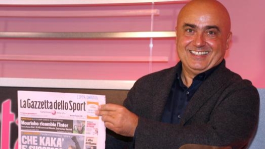 Paolo Cevoli in visita alla rosea