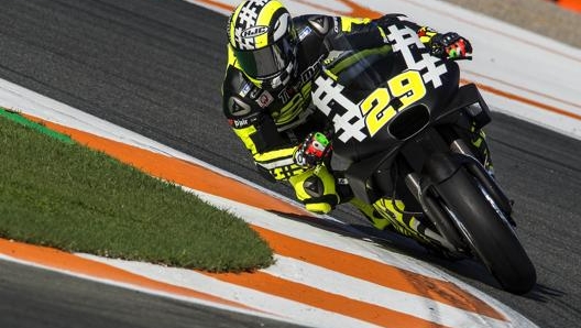 Iannone in pista. C&C