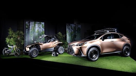 I concept Lexus, la dune buggy Rov e il Suv NX Phev