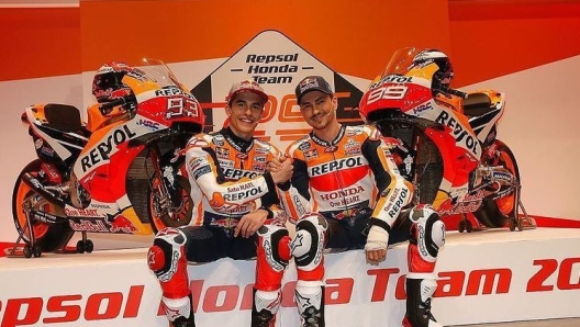 Doveva essere il Dream Team: nel 2019, Marquez conobbe la perfezione. Lorenzo, invece, si infortunò (foto @jorgelorenzo99)