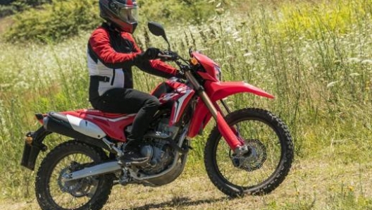 La Crf 250 L è molto maneggevole in fuoristrada