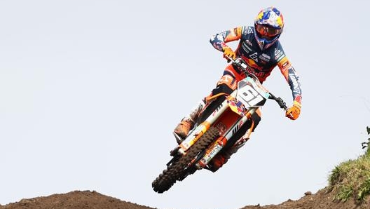 Nonostante i 20 anni di età, Prado è già tra i candidati per la vittoria del titolo in MXGP. Getty