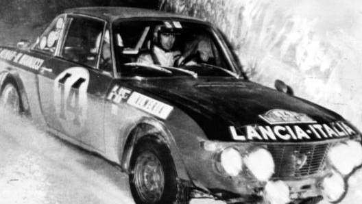 Sandro Munari al Rallye Monte Carlo 1972. Ap