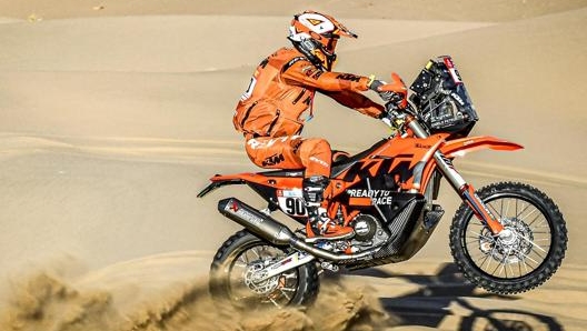 Danilo Petrucci sulla sua Ktm