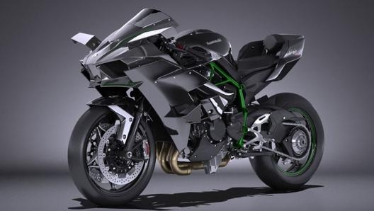 La Ninja H2 è stata la prima Kawasaki dotata di compressore centrifugo