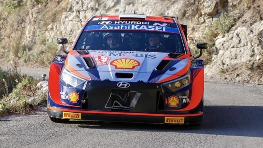 L’estone Ott Tanak su Hyundai i20 N Rally1