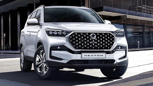 Il Suv più noto di SsangYong, il modello Rexton, disponibile anche con sette posti