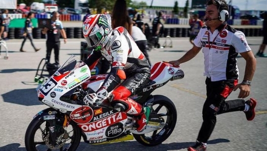 Niccolò Antonelli inventa una rimonta epica a Brno nel 2019 (foto @nicco23on)