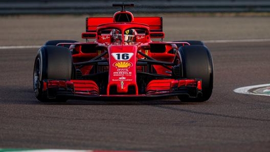 La SF71H in azione a Fiorano