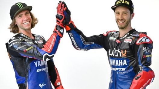 Da sinistra Darryn Binder e Andrea Dovizioso