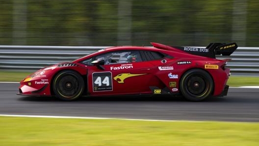 La Lamborghini Huracán di Alberto di Folco (Imperiale Racing) a Monza